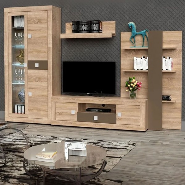 Composición de Salón Julieta Cambria-Chocolate LED... 2