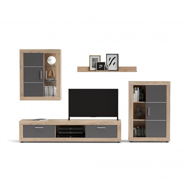 Composición de Salón Fiordo Cambria-Grafito LED... 2