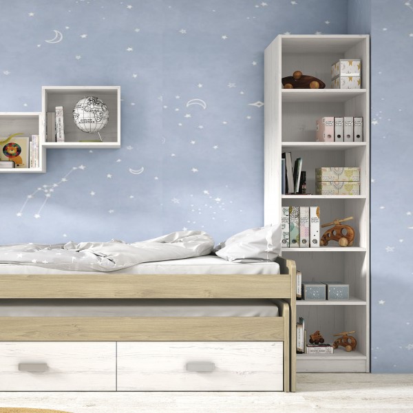 Estantería 5 baldas Donald Andersen Pino 56x48,4x207,6 Cm 2