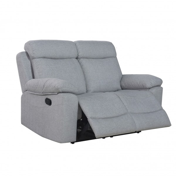 Sofá 2 Plazas Relax Olimpo Tapizado Rama Gris 20 -... 2