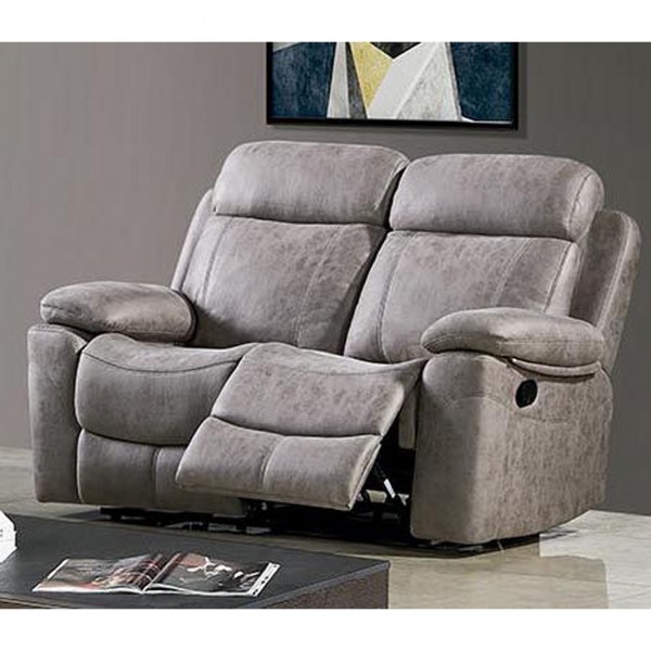 Sofá 2 Plazas Relax Menfis Tapizado Nolia Cemento... 2