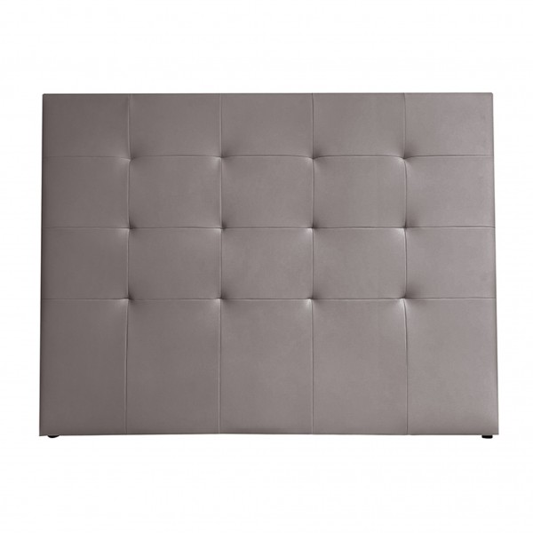Cabecero Cama Matrimonio Liam Gris 145x6x120 Cm