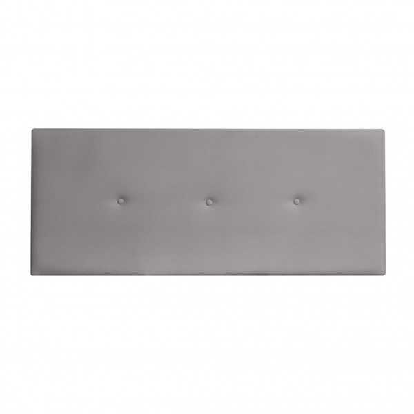 Cabecero Cama Matrimonio Noah Gris 145x3x60 Cm