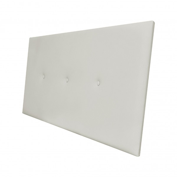 Cabecero Cama Matrimonio Noah Blanco 145x3x60 Cm
