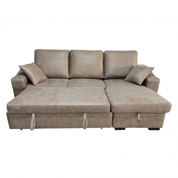 Chaiselongue Cama con Arcón Corea Nolia Cemento... 2