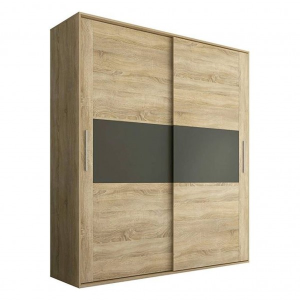 Armario 2 Puertas Correderas Priego Cambria-Grafito...