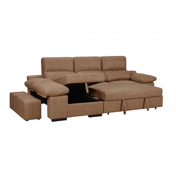 Chaiselongue Cama con Arcón Huesca Noia Piedra... 2