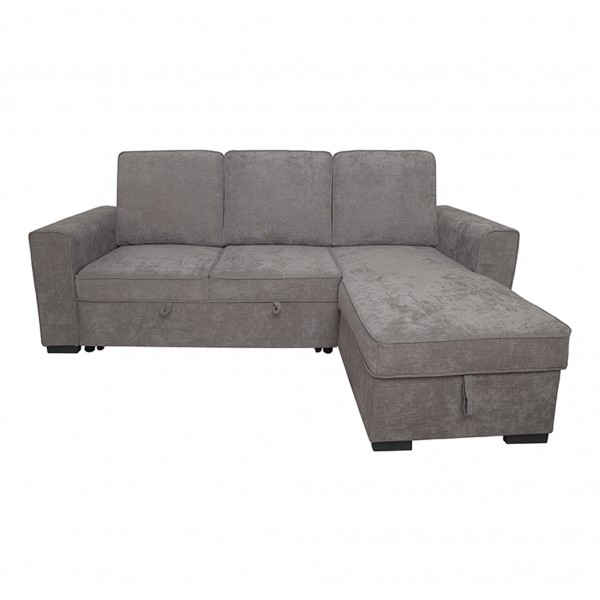 Chaiselongue Cama Nepal Gris 249x159x102 Cm 2
