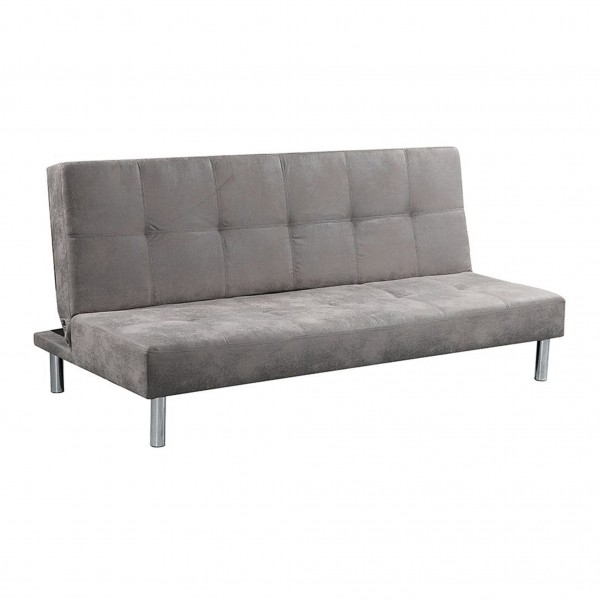 Sofá Cama Clic-Clac Beisbol Tapicería Nolia Cemento...