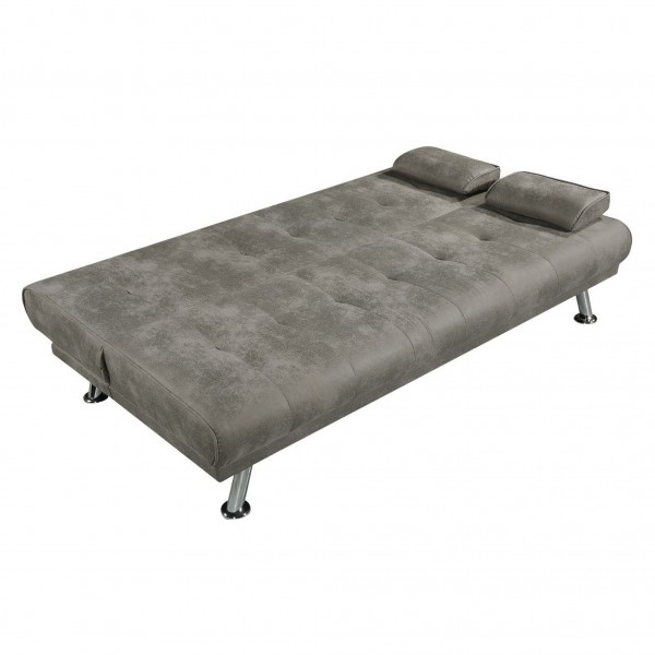 Sofá Cama Clic-Clac Tapicería Nolia Cesto Cemento... 2