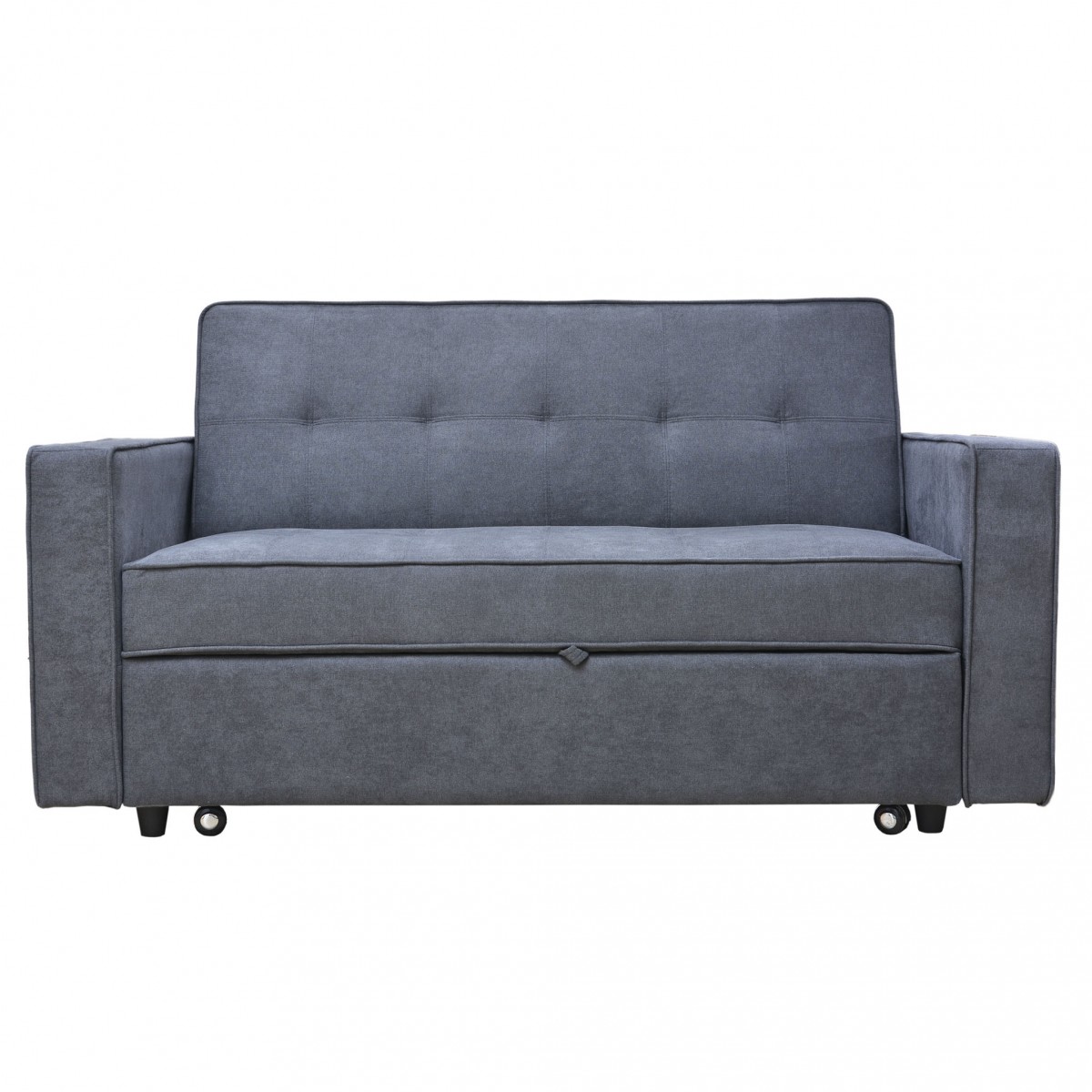 Sofá Cama con Brazos Izan Gris 167x88x93 Cm