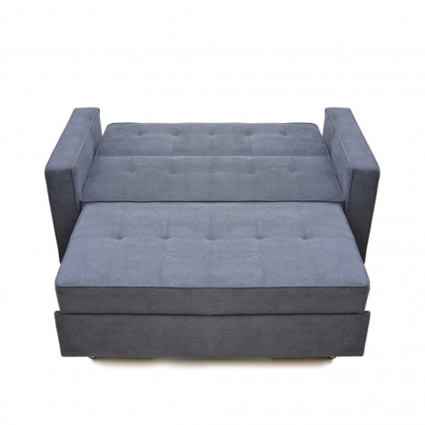 Sofá Cama con Brazos Izan Gris 167x88x93 Cm