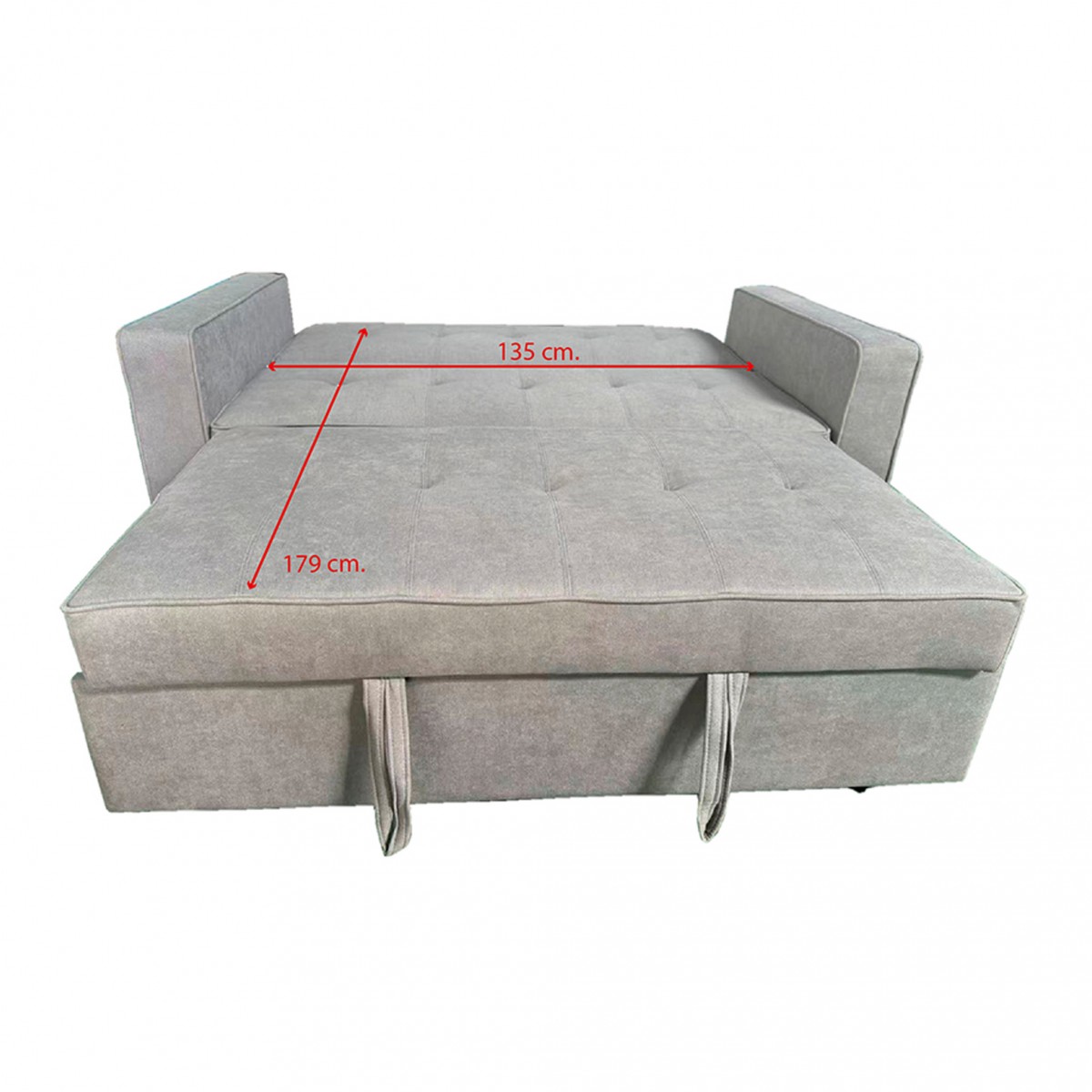 Sofá Cama con Brazos Rol Tapicería Crystal 2...