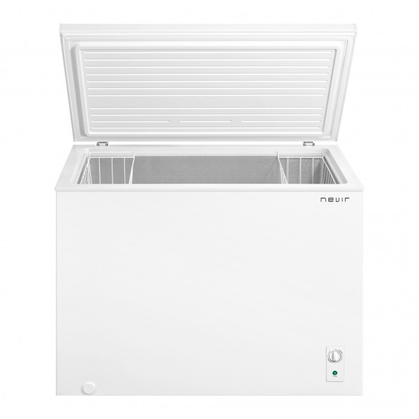 Arcón Congelador Blanco 300L Nevir 106,5x59,2x84,4 Cm 2