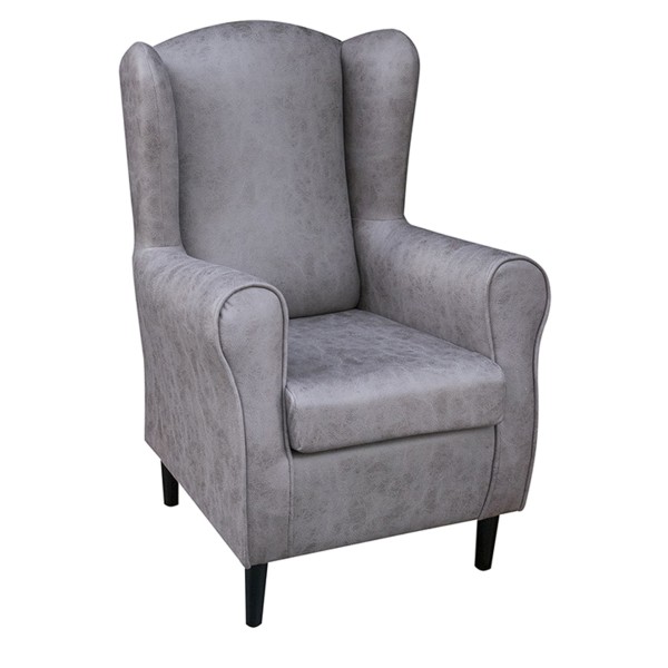 Butaca Fija CARPIO Patas de Madera Magnol Cemento... 2