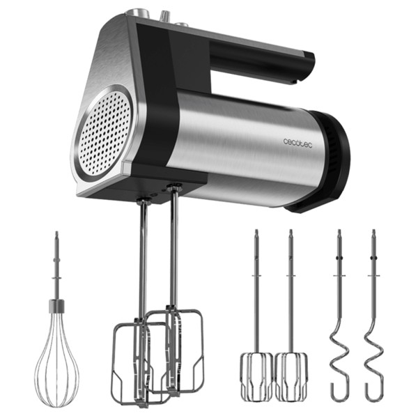 Batidora de Varillas 500W PowerTwist CECOTEC 10x21,5x21 Cm