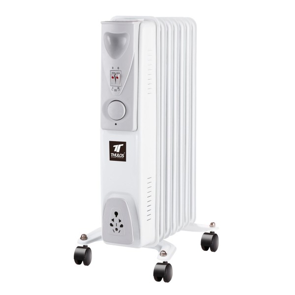 Radiador de Aceite THULOS TH-RAC702 7 elementos 1500W...