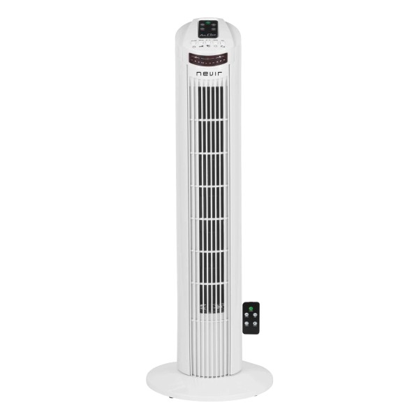 Ventilador de Torre Con Mando NVR-T29RW Nevir 50 W...