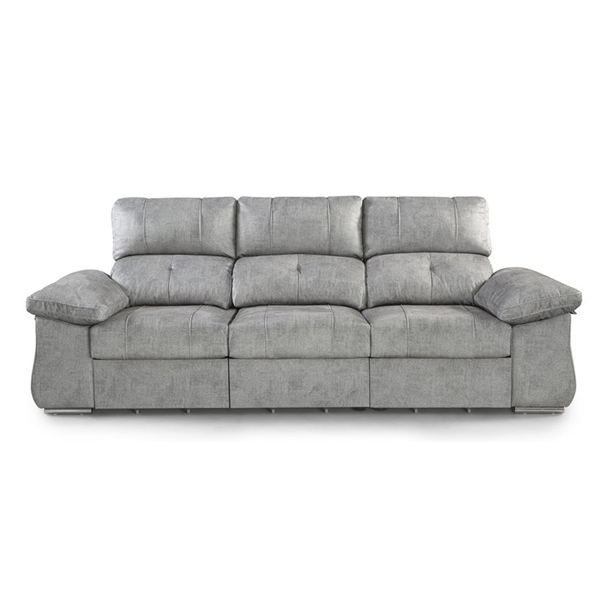 Sofá 3 Plazas 3 Asiento Cupra Edi Plata...