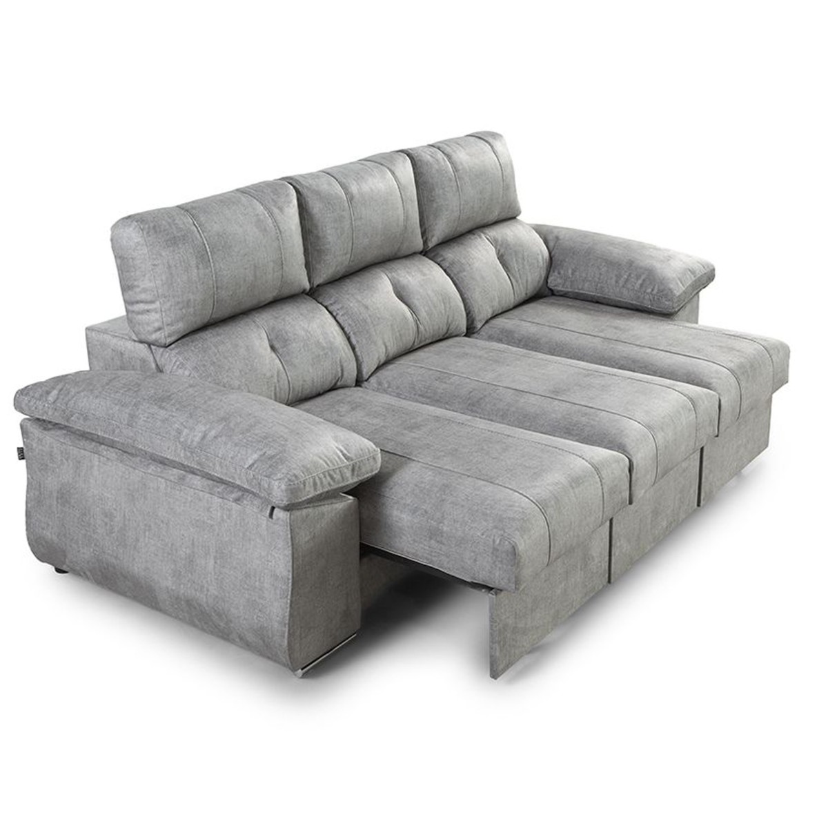 Sofá 3 Plazas 3 Asiento Cupra Edi Plata...