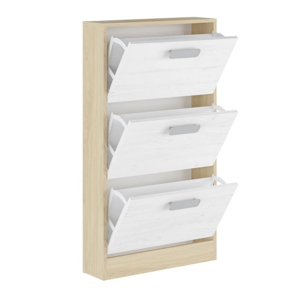 Zapatero 3 Puertas Donald Puccini-Andersen 59,8x17x107,7 Cm 2