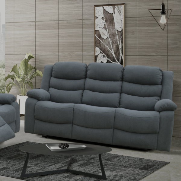 Sofá 3 Plazas Relax Luxor Tapizado 103-27 Marengo... 2