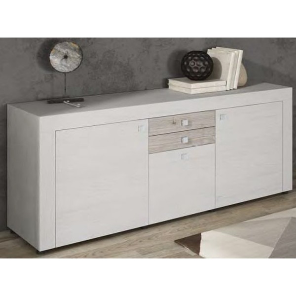 Aparador 3 Puertas + 2 Cajones Julieta Andersen-Pino Gris... 2