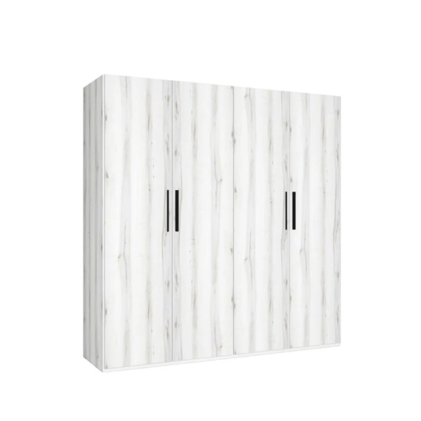 Armario 4 Puertas Abatibles Lido Albo 181,4x52,6x197,5 Cm