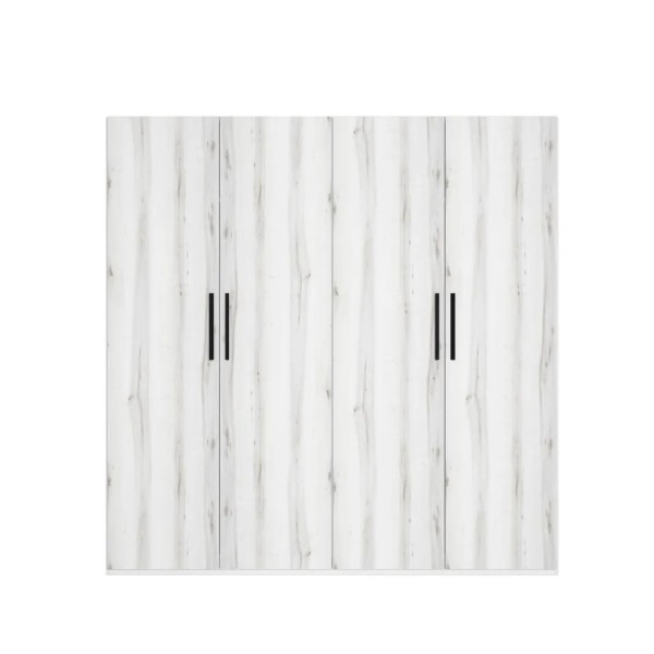 Armario 4 Puertas Abatibles Lido Albo 181,4x52,6x197,5 Cm 2