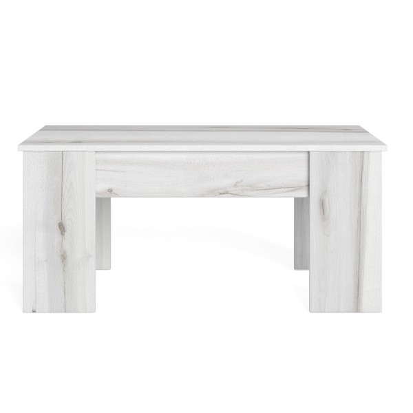 Mesa de Centro elevable Low Blanco Albo 100x50x45 Cm 2