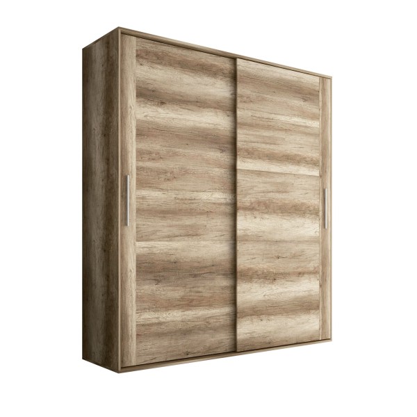 Armario 2 puertas correderas Chellen Cañón 180x55x208 Cm