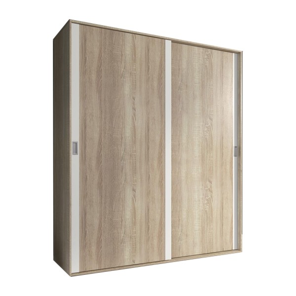 Armario 2 puertas correderas Lara Cambria-Blanco...