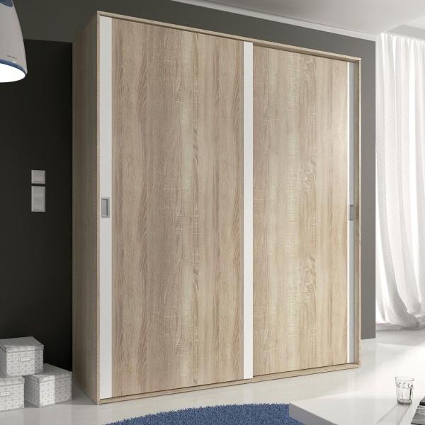 Armario 2 puertas correderas Lara Cambria-Blanco... 2