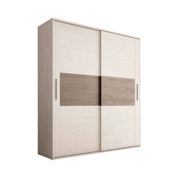 Armario 2 puertas correderas Lucena Andersen Pino-Gris...