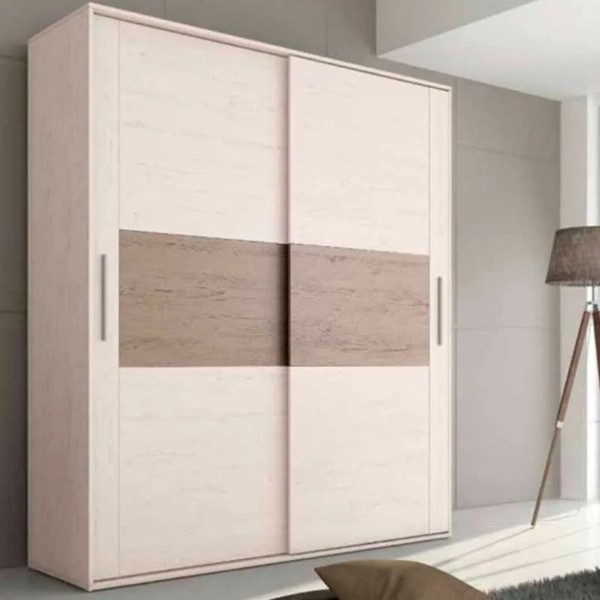 Armario 2 puertas correderas Lucena Andersen Pino-Gris... 2