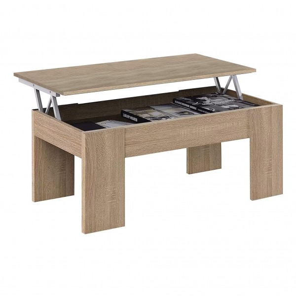 Mesa de Centro Elevable Gala Cambria 90x50x46 Cm