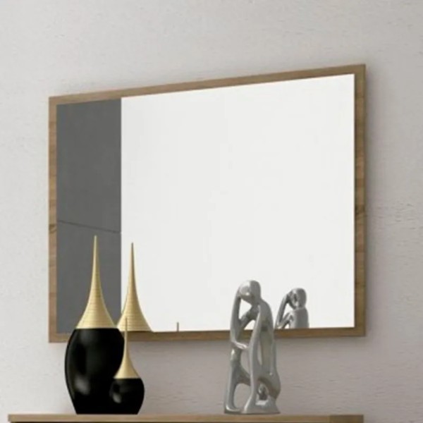 Espejo de pared con marco Comodín Priego Cambria 90x2x75 Cm