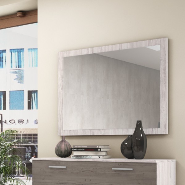 Espejo de pared con marco Monika Andersen 75x2x60 Cm
