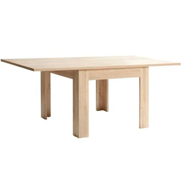 Mesa de comedor Libro Zora Cambria 90x90x75 Cm 2