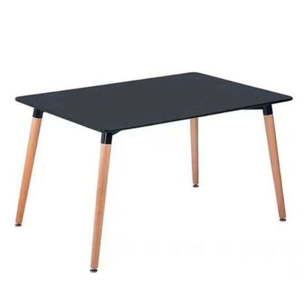 Mesa de Comedor Fija Rectangular 120 cm Patas Madera...