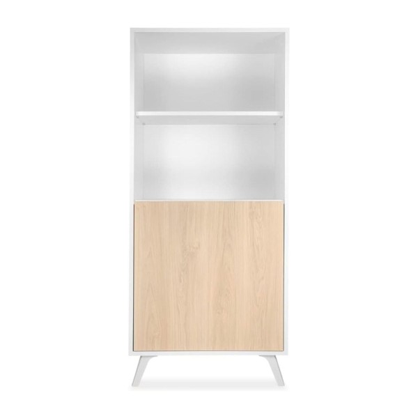 Mueble Bar Soto Blanco-Roble 60x39,6x135 Cm
