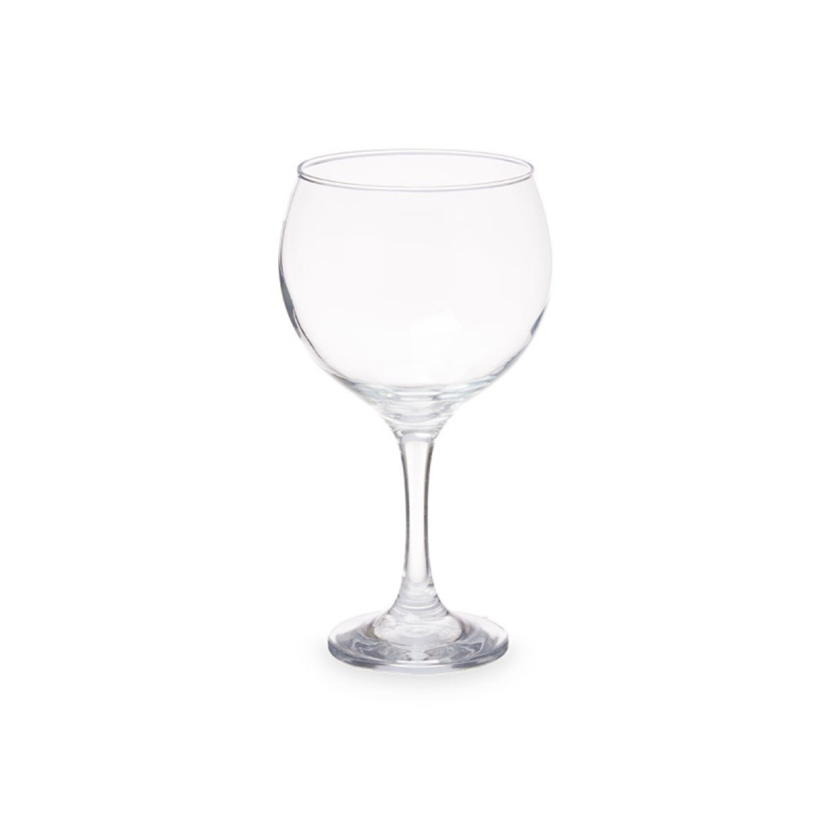 Set de 6 Copas de Vidrio 620 ml 10,5x10,5x20 Cm