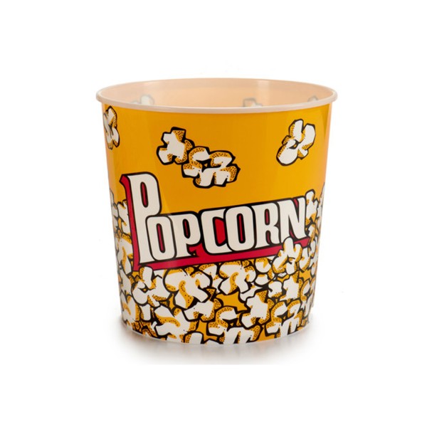 Cubo de Palomitas Grande Redondo 20×20×21,5 Cm