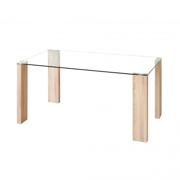 Mesa de Comedor Fija Cristal Templado Hana Cambria... 2