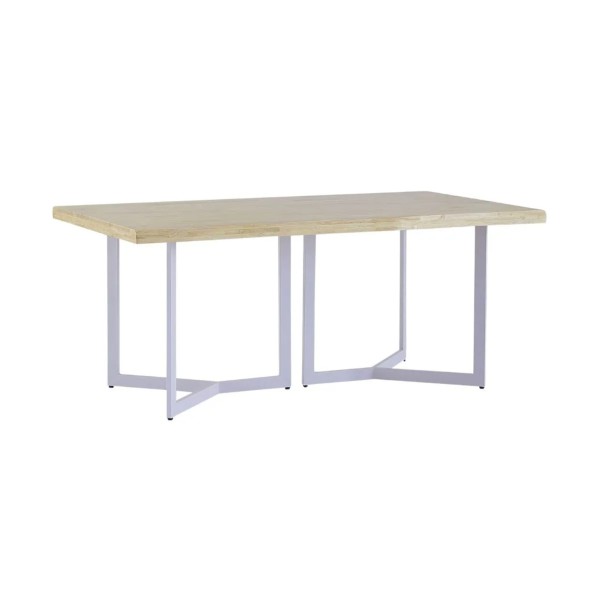 Mesa Comedor Fija Artico Roble Nordish-Blanco 150x90x76 Cm