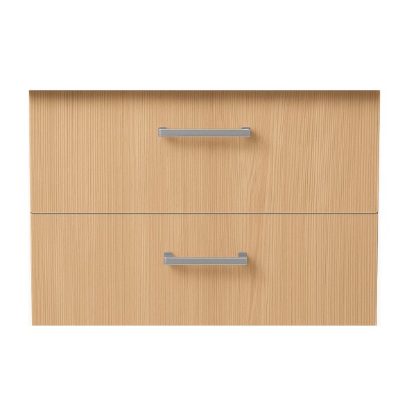 Módulo de Mueble De Baño 2 Cajones 60 Roble Tauros Export... 2