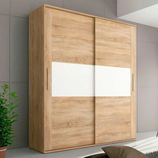 Armario 2 Puertas Correderas Baena Cambria-Blanco... 2