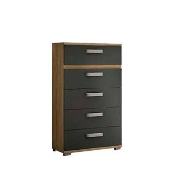 Pack Dormitorio Completo Priego Cambria-Grafito Sinfonier