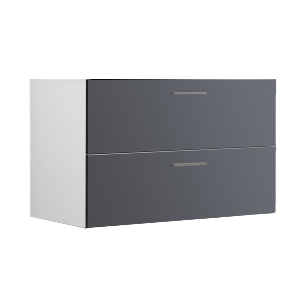 Módulo de Mueble De Baño 2 Cajones Antracita Export...