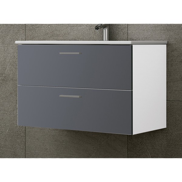Módulo de Mueble De Baño 2 Cajones Antracita Export... 2